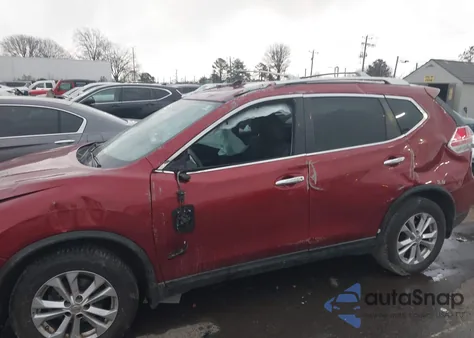 2015 Nissan Rogue Sv z USA, uszkodzony, nr VIN KNMAT2MT3FP571171